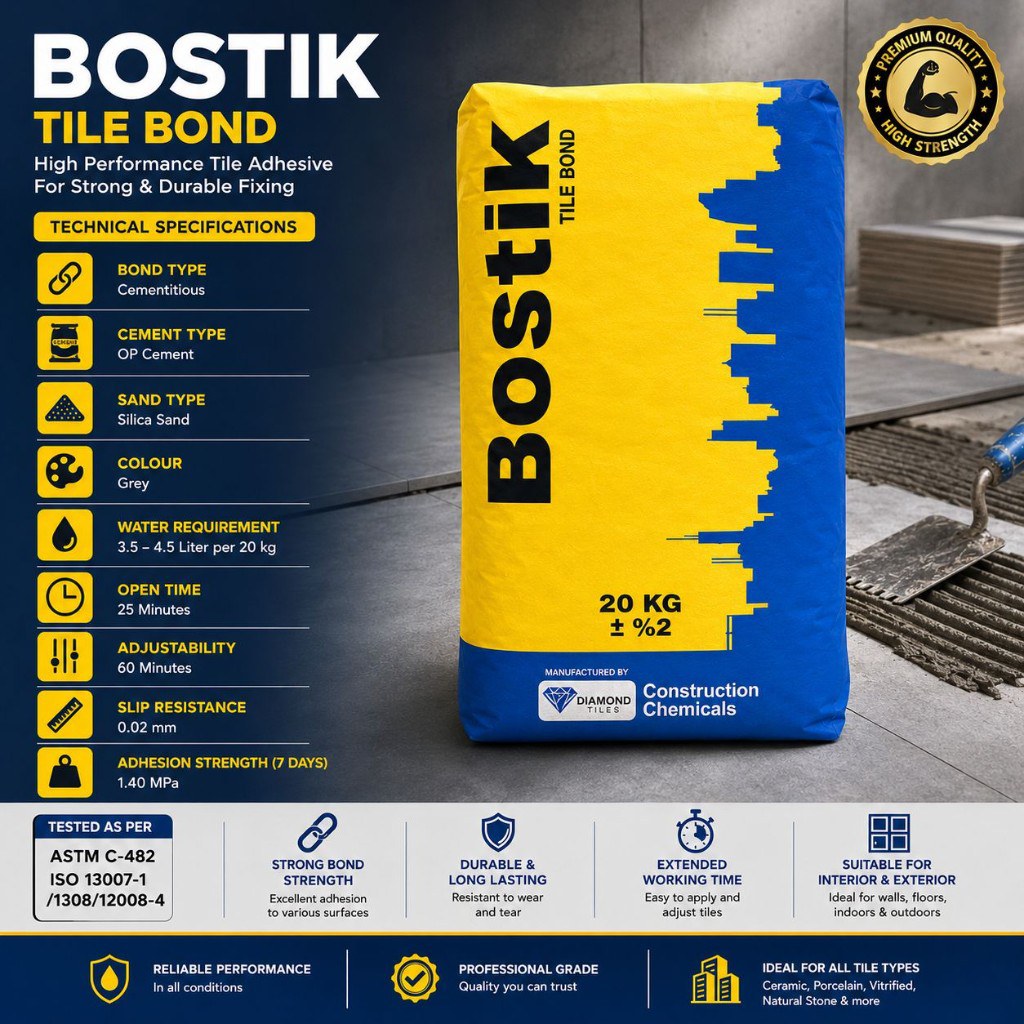 Bostik Tile Bond 20 KG Yellow