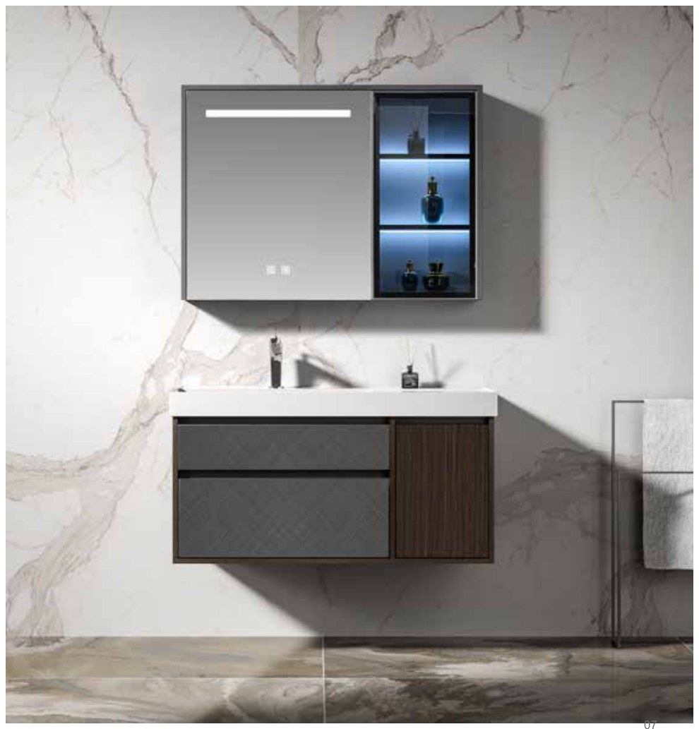 K-9055 Vanity with Smart Mirror